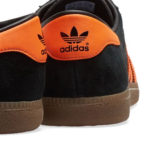 Adidas Brussels Black, Orange & Gold 